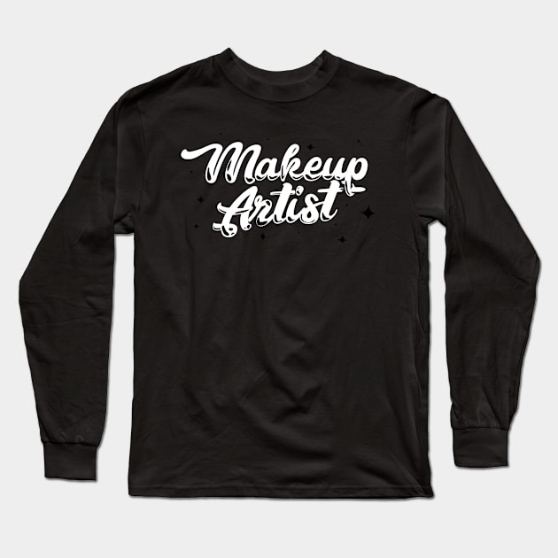 Make Up Artist Long Sleeve T-Shirt by schmomsen